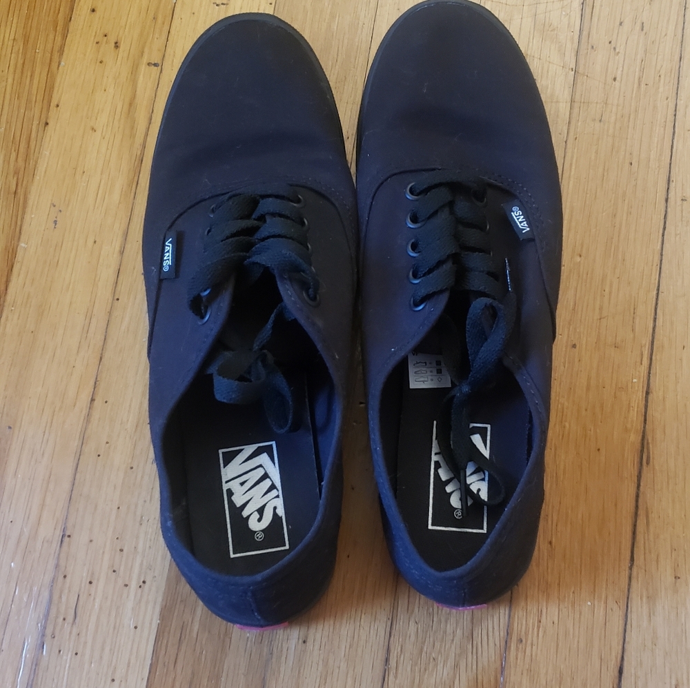 Women's black Vans